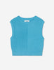 Sleeveless Jumper Cable Knit