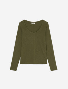 Heavy Jersey Long Sleeve Top