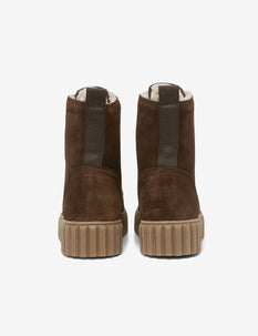 Lined Ankle Boot With a Front zip